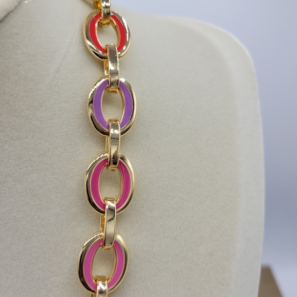 Colorful Candy Chain Necklace • New - Never Worn • - Picture 2 of 4